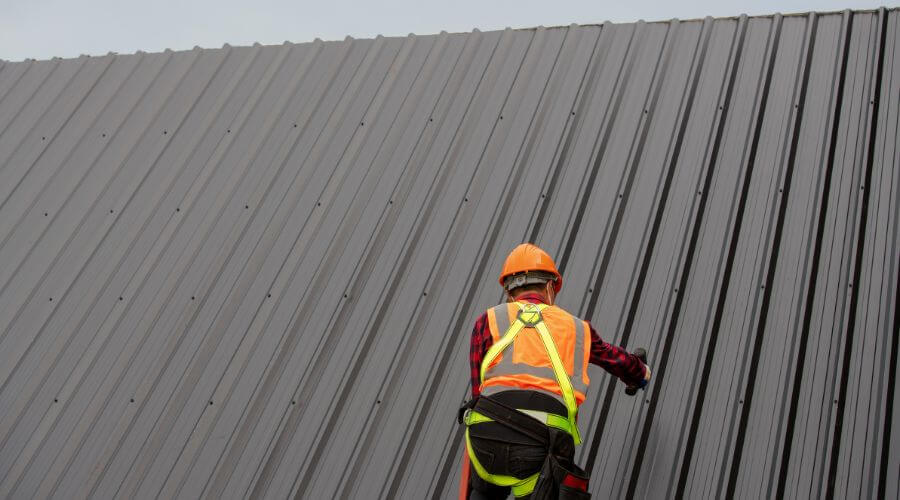 Professional metal roof installation services in Gresham, WI